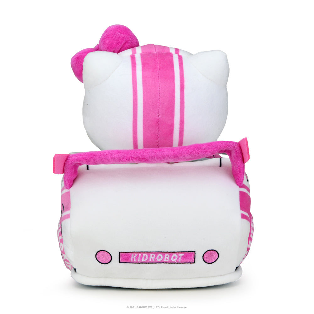 Sanrio Hello Kitty 13-inch plush featuring Tokyo Speed Racer design, soft and cuddly toy from the Hello Kitty and Friends collection.