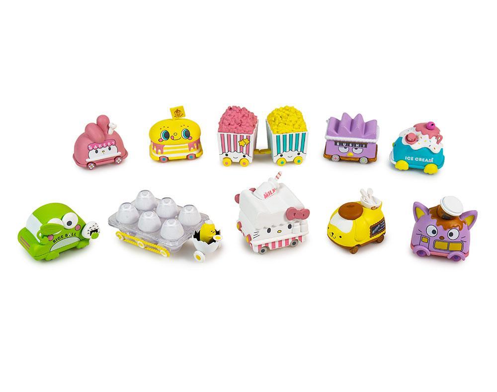 Sanrio Hello Kitty Micro Vehicle art figure by Kidrobot in a sealed blind bag, vinyl collectible toy.