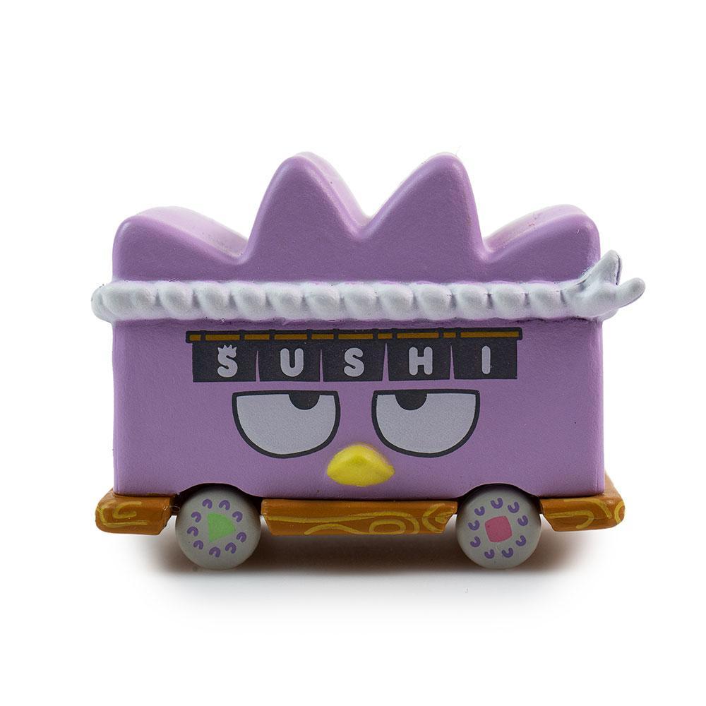 Hello Sanrio Micro Vehicle blind bag by Kidrobot, vinyl art figure in sealed packaging, featuring cute Sanrio character design.