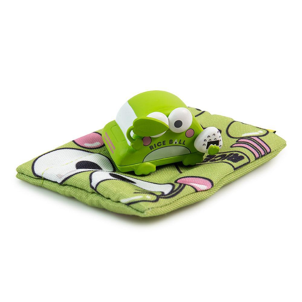 Sanrio Hello kitty Micro Vehicle blind bag art figure by Kidrobot, vinyl collectible toy in sealed packaging.