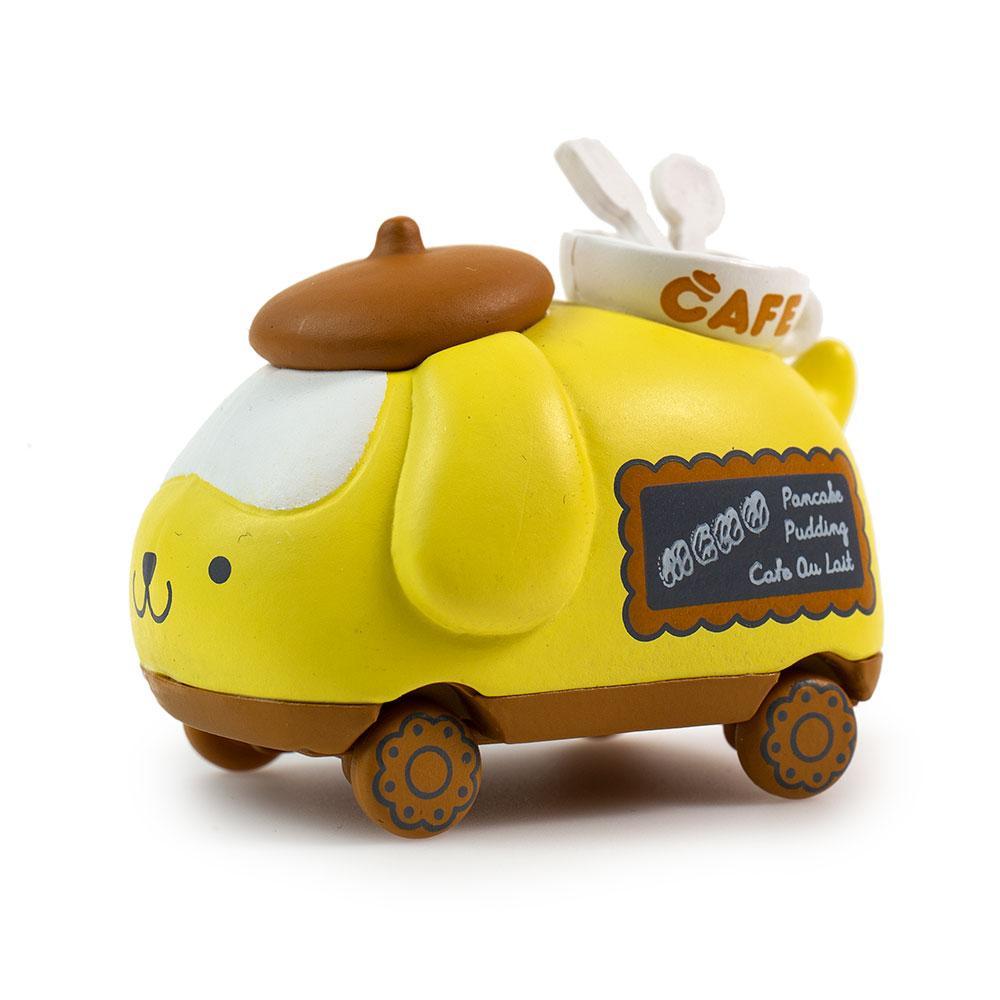 Sanrio Hello Kitty Micro Vehicle art figure by Kidrobot, vinyl blind bag collectible packaged in a single blind pack.
