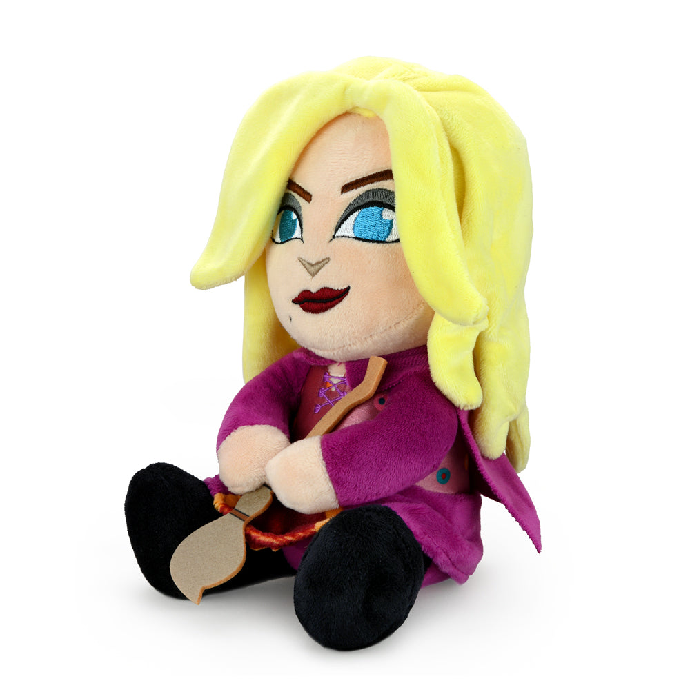 Disney Hocus Pocus Sarah Sanderson Phunny Plush by Kidrobot, soft and detailed Halloween-themed plush toy featuring Sarah Sanderson.