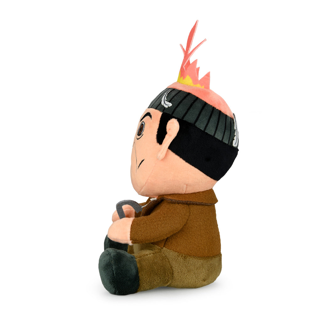 Home Alone 30th Anniversary Harry 8-inch Phunny Plush by Kidrobot showing soft plush toy with detailed features