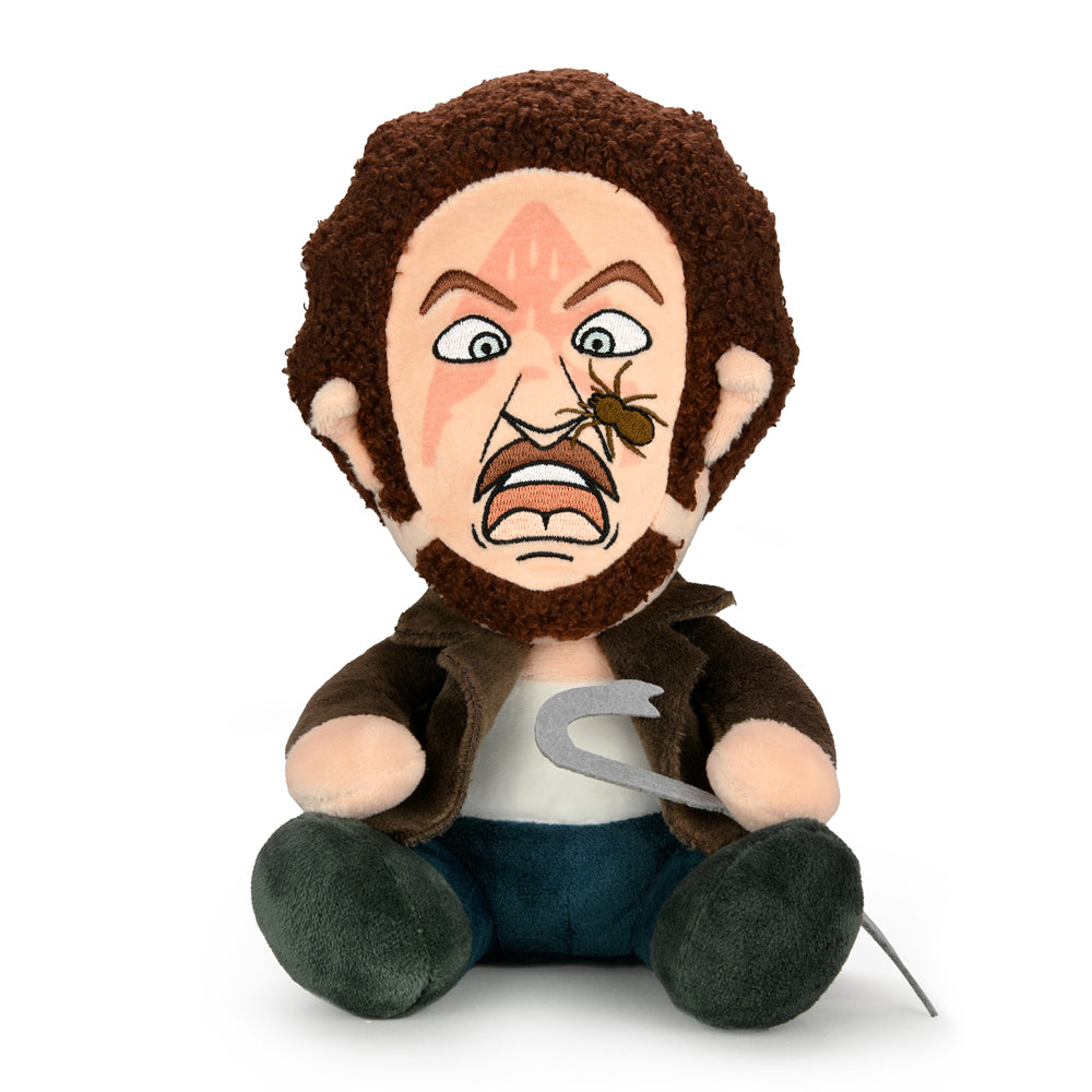Home Alone 30th Anniversary Marv 8-inch Phunny Plush by Kidrobot, soft and detailed plush toy of Marv from the Home Alone movie.