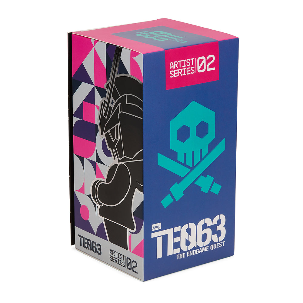Sergio Mancini x Quiccs TEQ63 6” Art Figure - Blueprint Edition (SDCC 2022 Exclusive) - Kidrobot - Shop Designer Art Toys at Kidrobot.com
