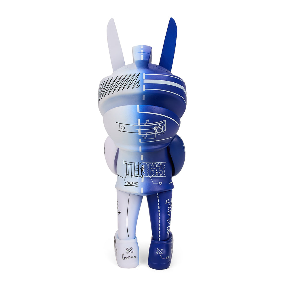 Sergio Mancini x Quiccs TEQ63 6” Art Figure - Blueprint Edition (SDCC 2022 Exclusive) - Kidrobot - Shop Designer Art Toys at Kidrobot.com