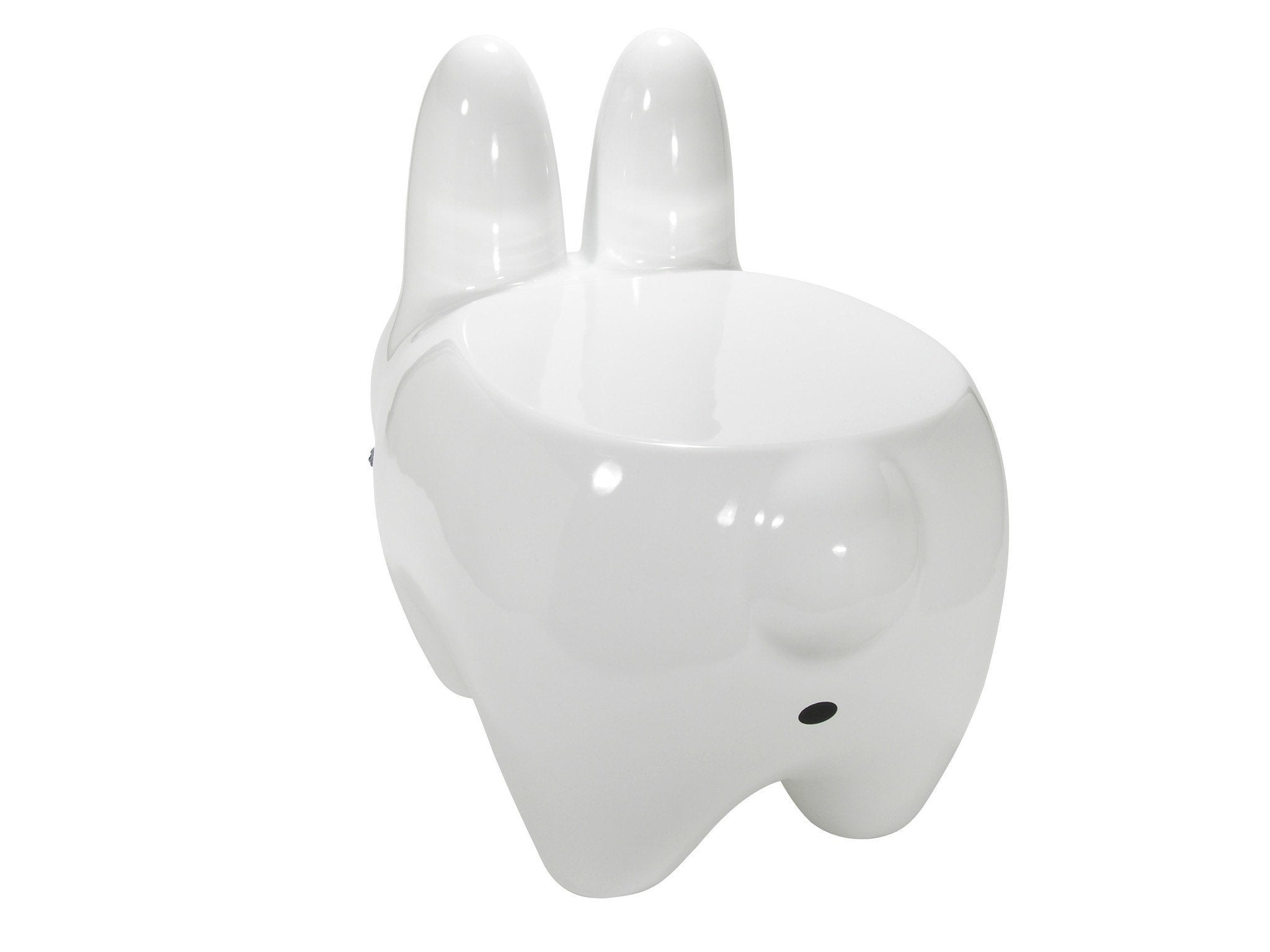Kidrobot Art Giant White Smorkin' Labbit Stool by Frank Kozik - Kidrobot - Designer Art Toys