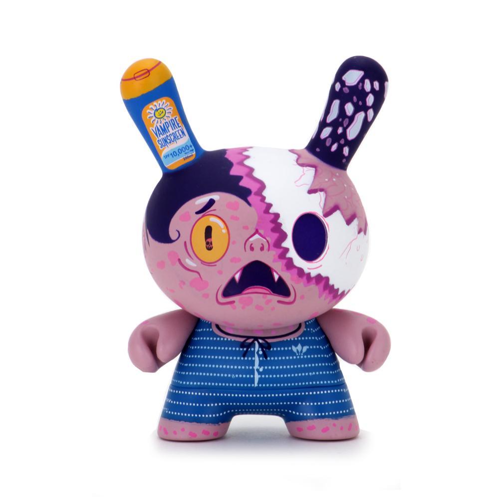 Kidrobot Exquisite Corpse Dunny Series figure, collectible designer toy with unique artwork, in a sealed blind box.
