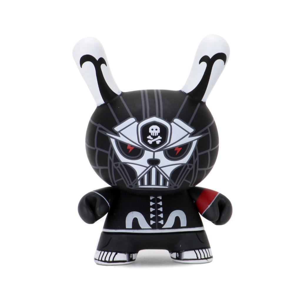 Kidrobot Exquisite Corpse Dunny figure from the Dunny Series, showcasing a unique, artistic design in a blind box packaging.