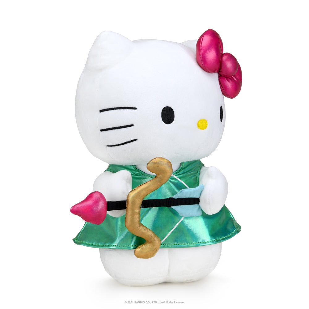 Kidrobot Hello Kitty Zodiac Sagittarius plush by Sanrio featuring a soft, medium-sized plush toy with Sagittarius-themed design.