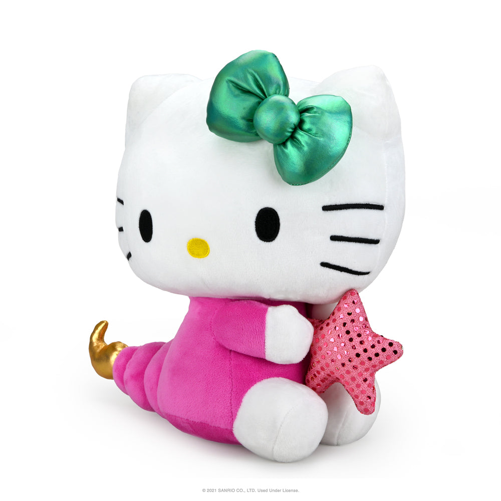 Kidrobot Hello Kitty Zodiac Scorpio plush by Sanrio featuring a soft, medium-sized plush toy with Scorpio-themed details.