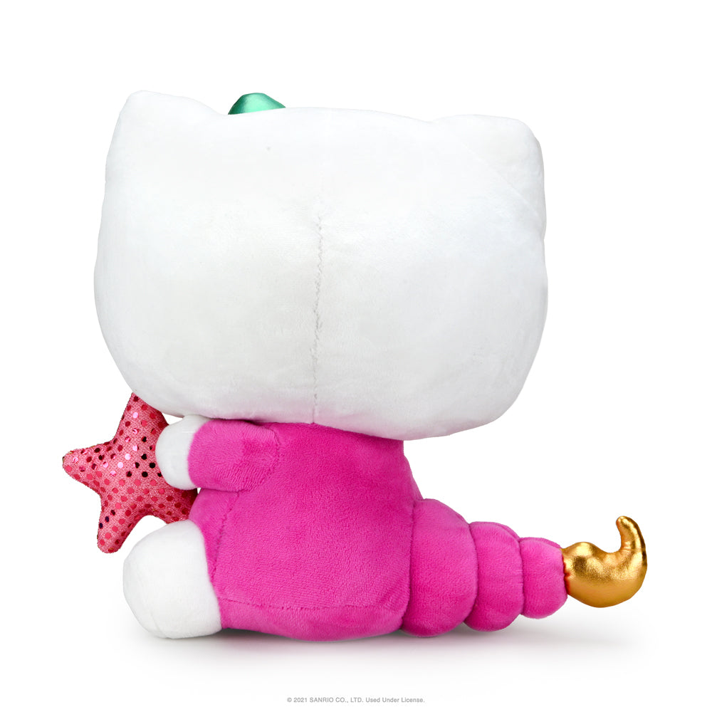 Sanrio Kidrobot Hello Kitty Zodiac Scorpio plush, medium-sized soft toy with detailed Scorpio design and signature Hello Kitty features.