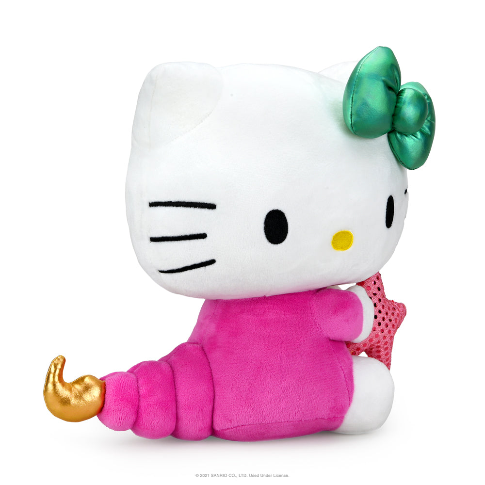 Sanrio Kidrobot Hello Kitty Scorpio Zodiac plush toy, medium size with detailed Scorpio design and soft plush texture.