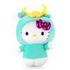 Sanrio Kidrobot Hello Kitty Zodiac Medium Plush Taurus Edition, soft plush toy with Taurus-themed design, ideal for collectors and fans.