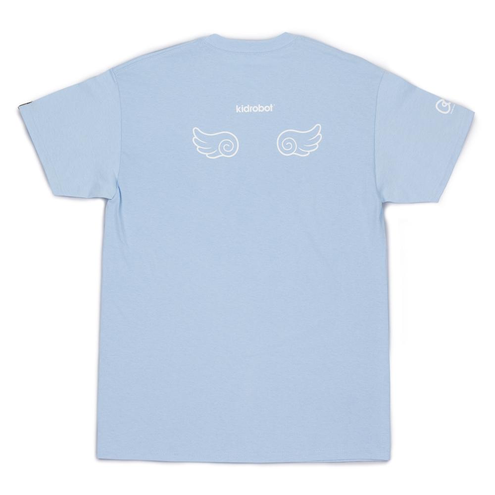Kidrobot x Sanrio Hello Kitty Bittersweet T-shirt featuring colorful Hello Kitty design by Candie Bolton on casual apparel.
