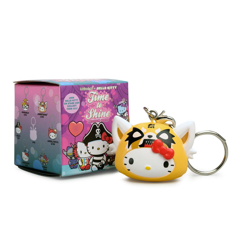キティストラップ　ROBO KITTYロボキティ Kidrobot x Sanrio Hello Kitty Time to Shine Keychains | Kidrobot