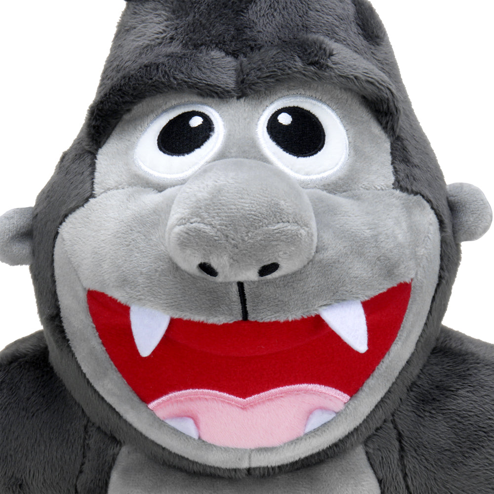 Kidrobot King Kong HugMe vibrating plush toy featuring a soft, cuddly plush King Kong figure with built-in vibrating function.