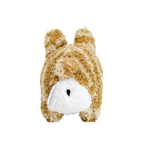 Frank Kozik Labbitooth Sabre Tooth Labbit 7-inch plush stuffed animal with detailed features and soft polyester fabric.