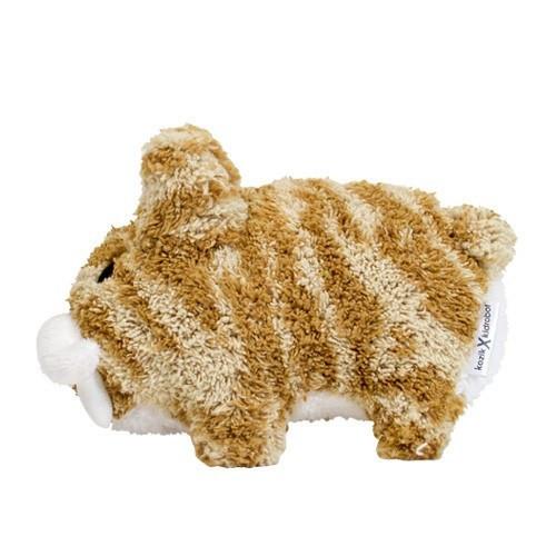 Frank Kozik Labbitooth Sabre Tooth Labbit 7-inch plush stuffed animal with detailed saber tooth design and soft polyester fabric.
