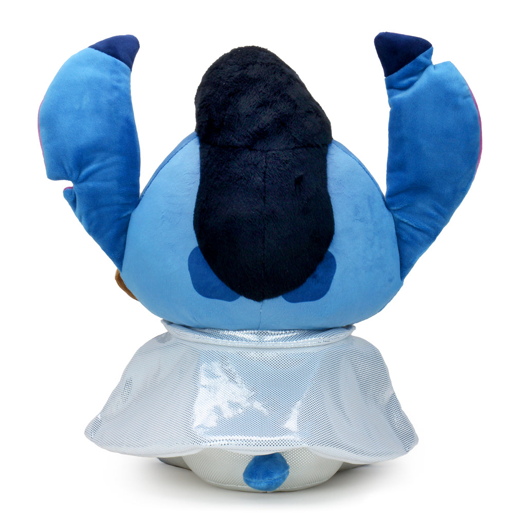 Disney Lilo and Stitch Elvis Stitch 16-inch HugMe vibrating plush toy, soft plush with detailed character features.