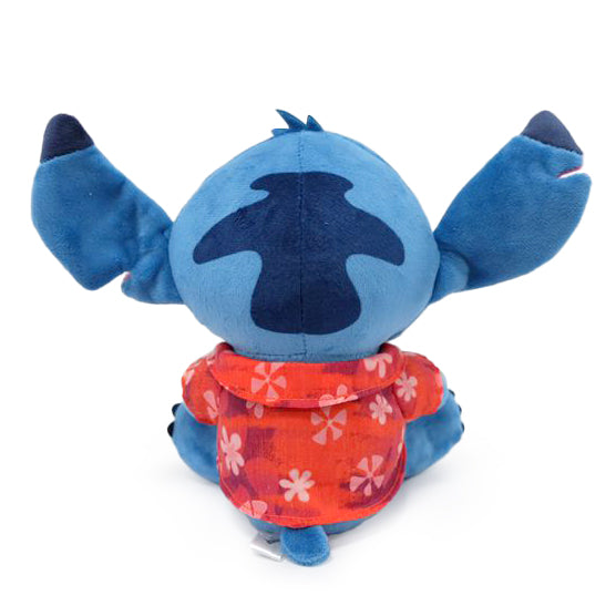 Disney Lilo and Stitch Hawaiian Stitch 8-inch Phunny plush toy, soft and cuddly stuffed animal featuring Stitch in Hawaiian attire.
