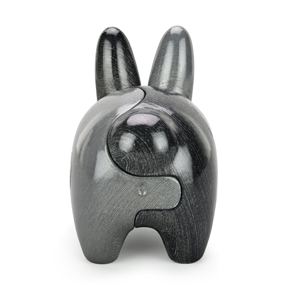 Locknesters Interchangeable Puzzle Labbit No. 1 figure with customizable parts and playful design, made by Locknesters.