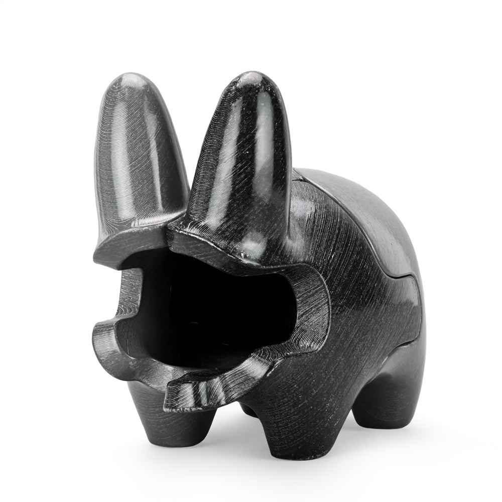 Locknesters Labbit No. 1 interchangeable puzzle figure, detailed collectible toy with customizable parts and unique design.