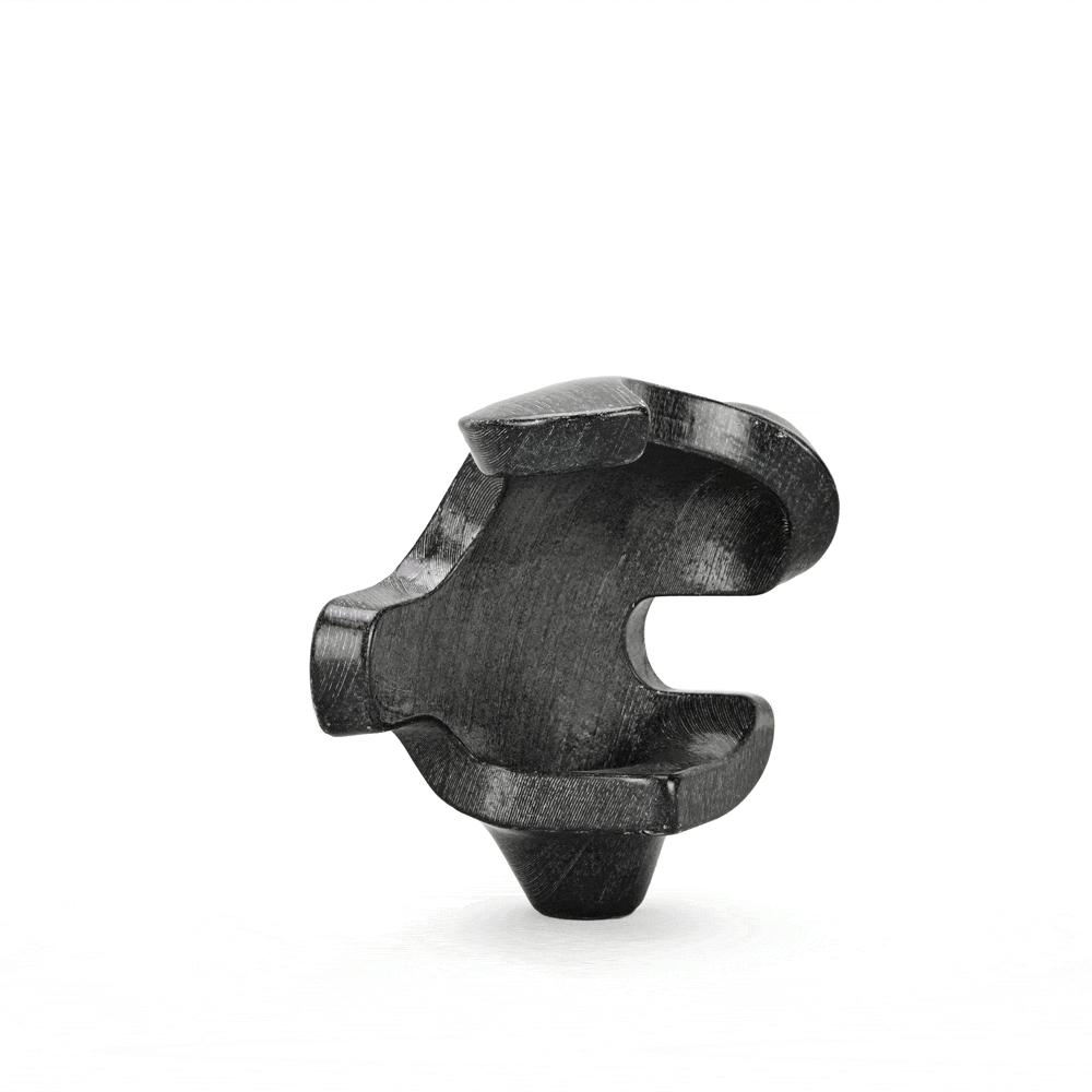 Locknesters Interchangeable Puzzle Labbit No. 1 figure by Kidrobot Kozik, featuring a colorful, playful Labbit art design.