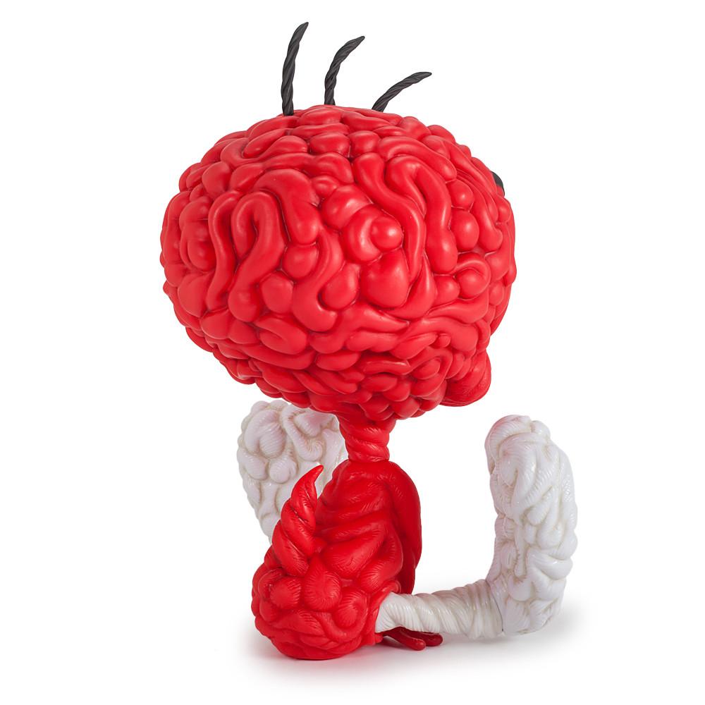 Looney Tunes Tweety Bird 8-inch vinyl art figure by Mark Dean Veca, featuring vibrant red color and detailed design.