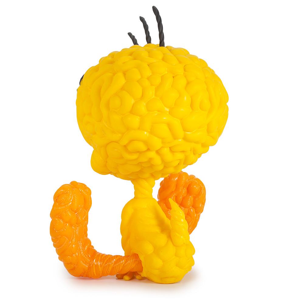 Looney Tunes Tweety Bird 8-inch vinyl art figure by Mark Dean Veca, featuring Tweety in a vibrant red color.