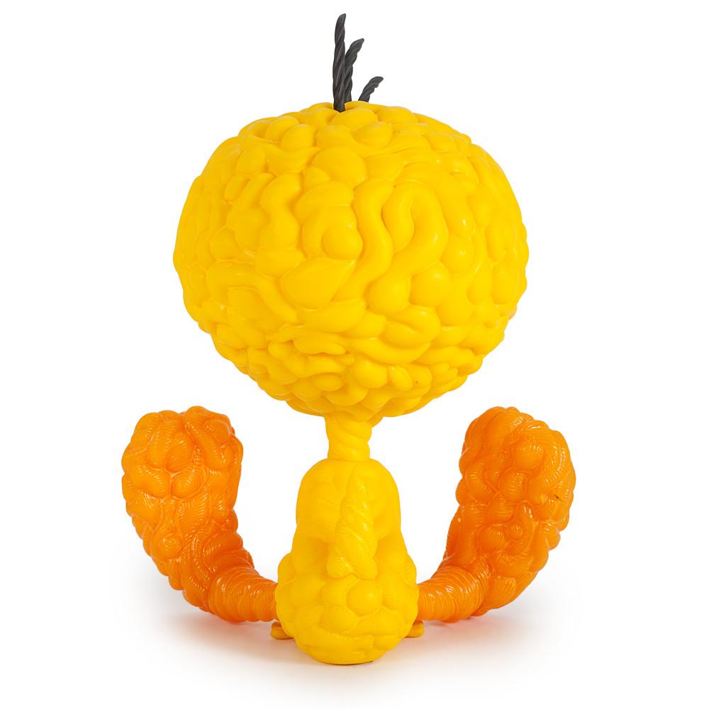 Looney Tunes Tweety Bird 8-inch vinyl art figure by Mark Dean Veca, featuring a red color and detailed design.
