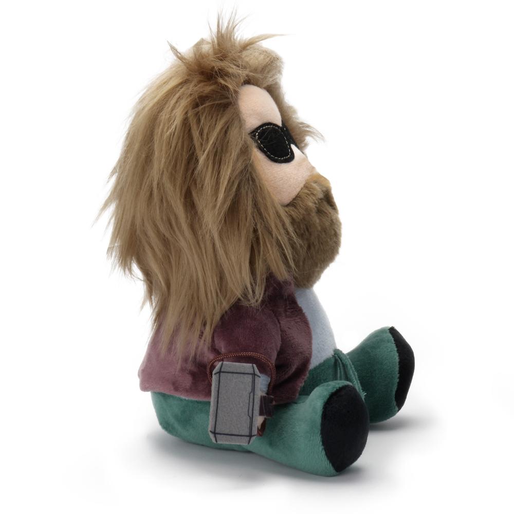 Marvel Bro Thor Phunny Plush by Kidrobot featuring a soft, detailed plush of Thor with a playful expression and iconic costume.
