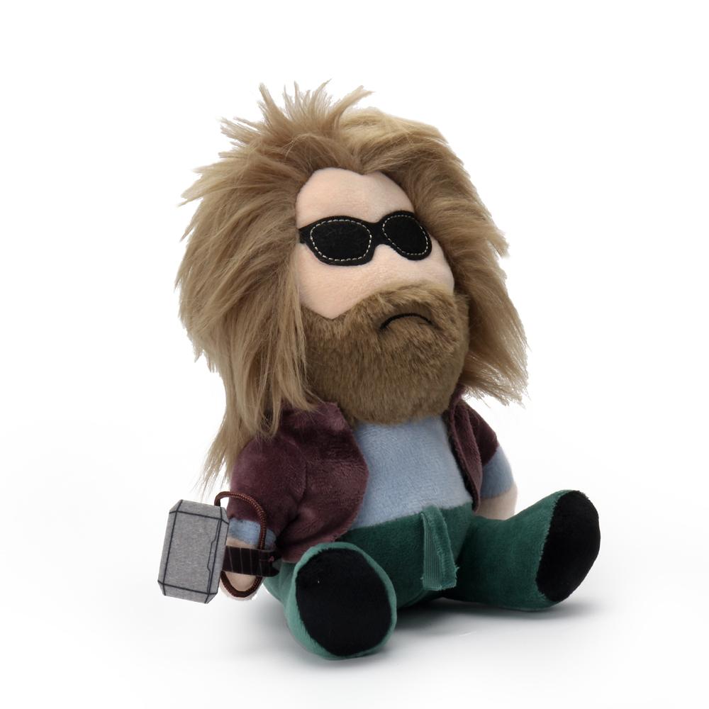 Marvel Bro Thor Phunny Plush by Kidrobot, soft plush toy featuring Marvel's superhero Thor with detailed costume and iconic hammer.