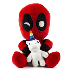 Deadpool with Unicorn HugMe Plush Deadpool with Unicorn HugMe Plush