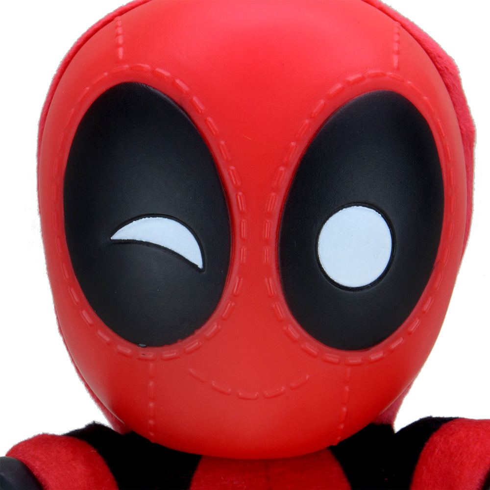 Marvel Deadpool Roto Phunny plush toy by Kidrobot, soft and cuddly Deadpool character plush from the Marvel collection.