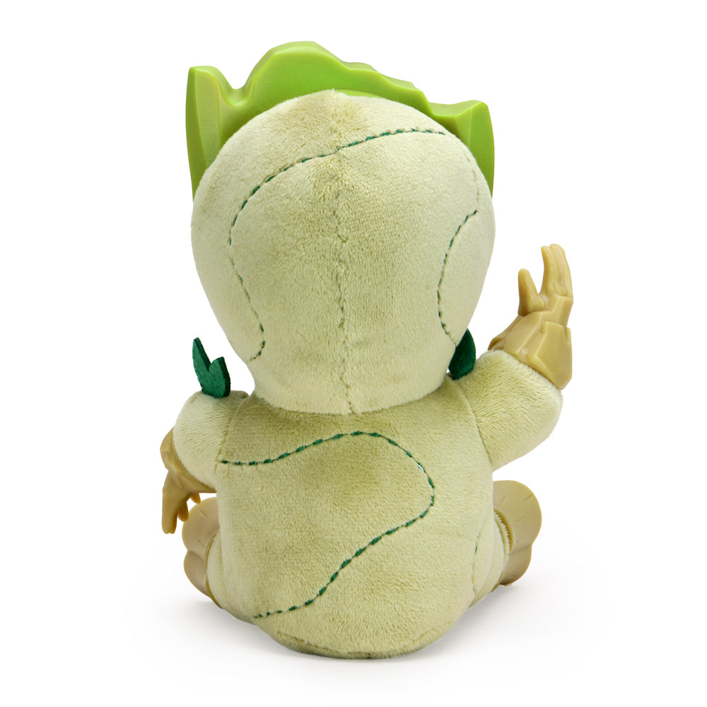 Marvel Guardians of the Galaxy Groot Roto Phunny plush by Kidrobot, soft stuffed toy with detailed Groot character design.