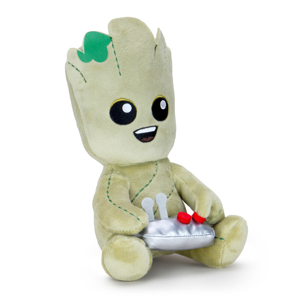 Marvel Guardians of the Galaxy Teen Groot Phunny plush toy, soft plush character from the Marvel video game series.