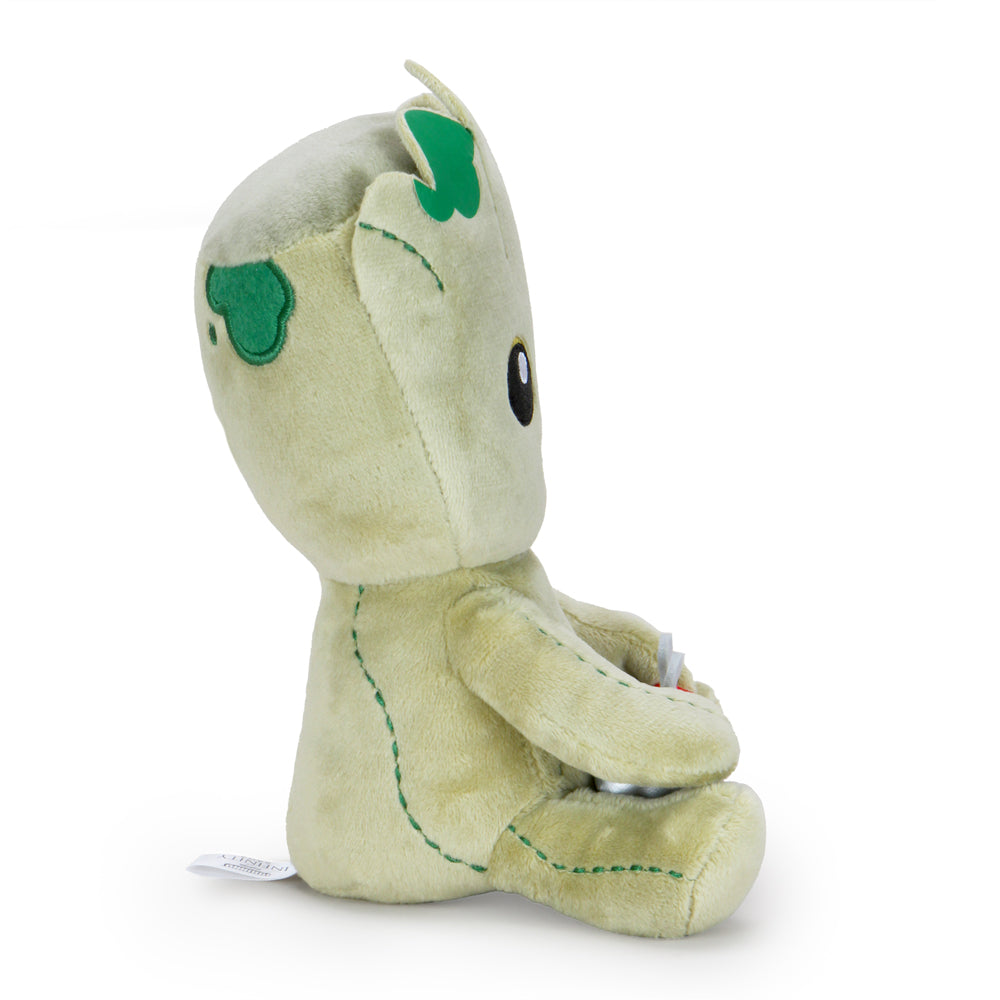 Marvel Guardians of the Galaxy Teen Groot plush toy, soft Phunny plush featuring video gamer design, perfect for fans.