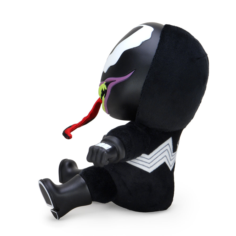 Marvel Venom Roto Phunny Plush by Kidrobot featuring a soft, detailed plush of Venom character from Marvel comics.