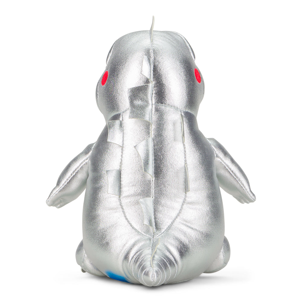 MechaGodzilla Phunny Plush by Kidrobot featuring a soft, detailed plush toy of MechaGodzilla from the Godzilla series.