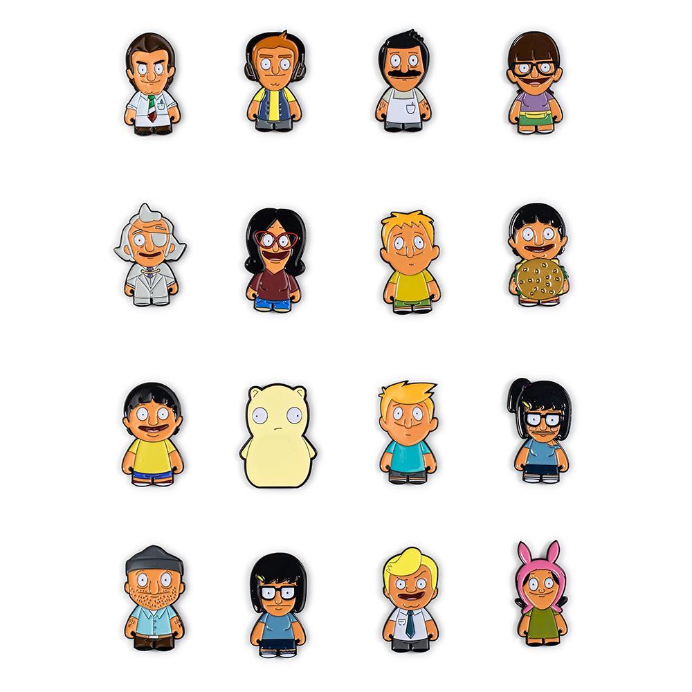 Bob's Burgers Enamel Pin Blind Box Series by Kidrobot - Kidrobot - Designer Art Toys