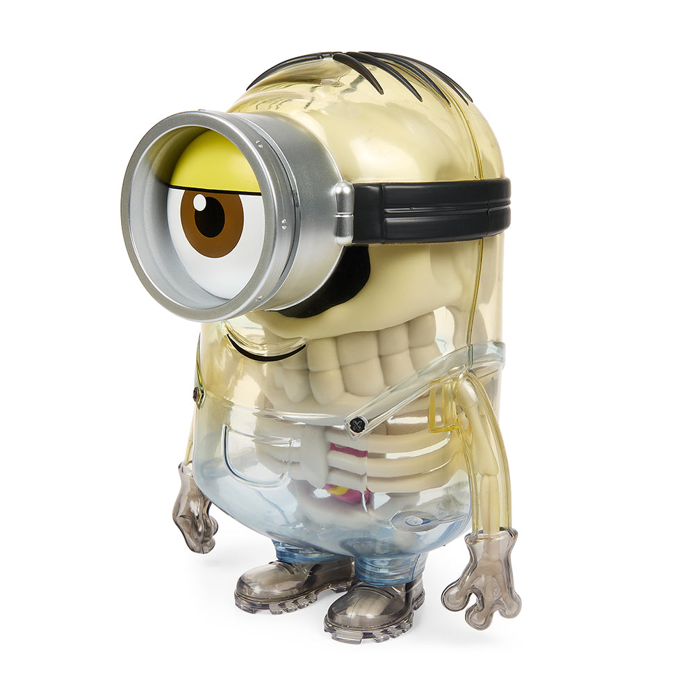 Minions Anatomy 8-inch Art Figure by Kidrobot, OG Edition, collectible toy with detailed Minions character design.