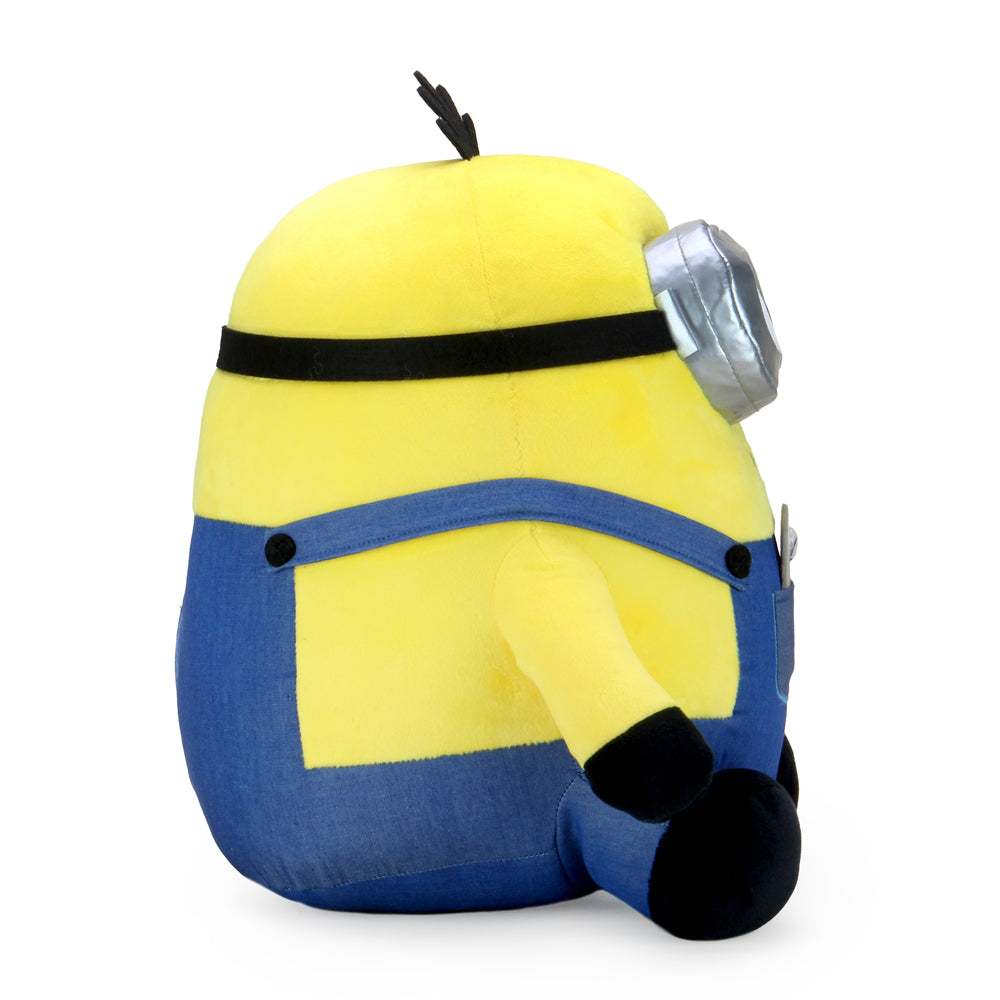 Minions: The Rise of Gru Otto HugMe Shake Action Plush toy with soft fabric and detailed Minions character design.