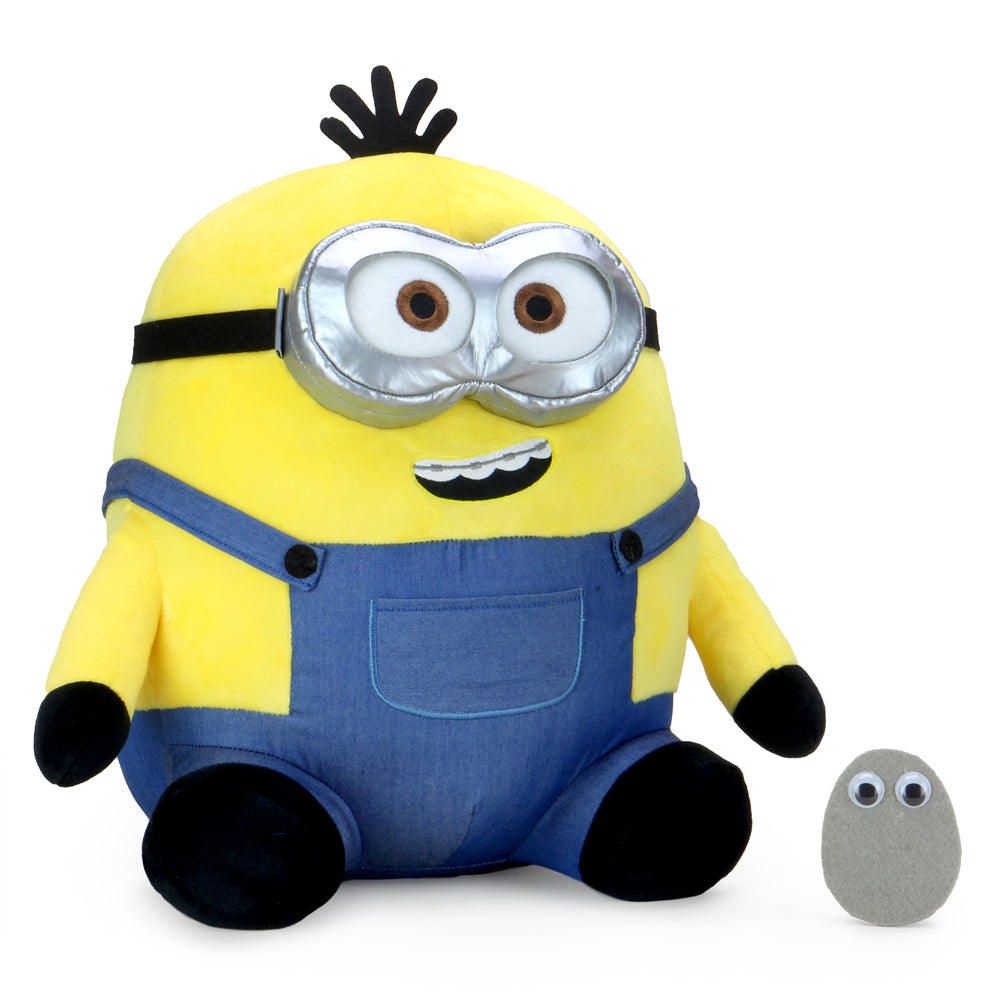 Minions: The Rise of Gru Otto HugMe Shake action plush toy from Minions featuring soft, squeezable fabric and detailed character design