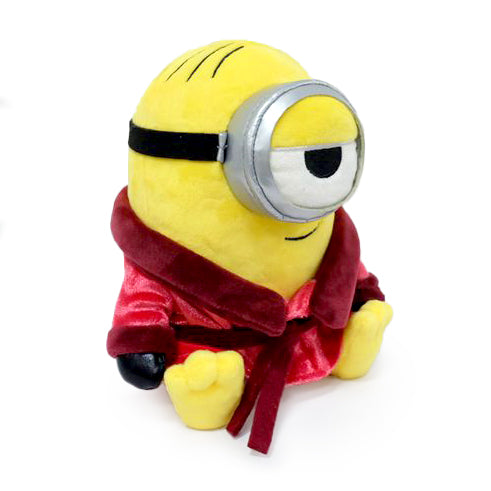 Minions: The Rise of Gru Red Robe Stuart Phunny plush toy, soft and cuddly character from the Minions animated film series.