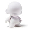Kidrobot MUNNYWORLD 4-inch blank art toy figure, vinyl art figure for customization and display.