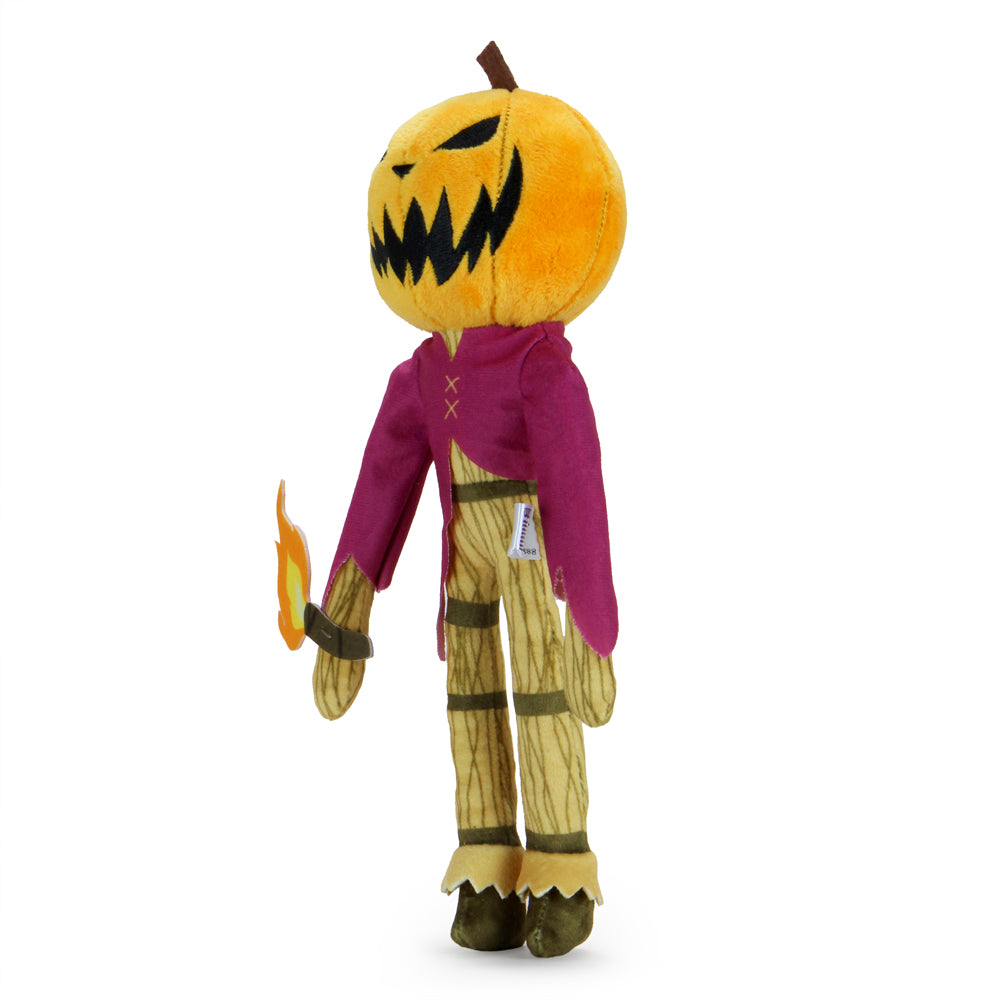 Disney Nightmare Before Christmas Jack Skellington Pumpkin King Phunny plush toy, soft stuffed character from the Halloween-themed collection.