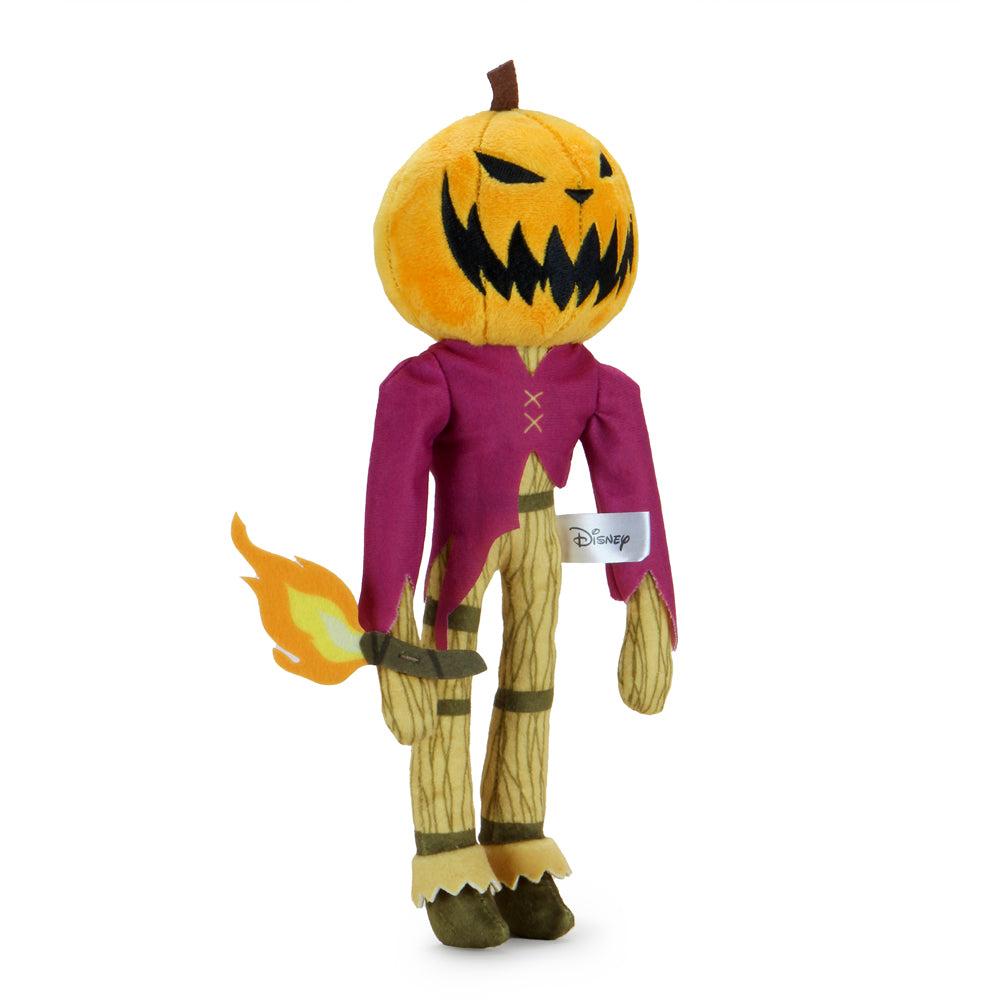 Disney Nightmare Before Christmas Jack Skellington Pumpkin King Phunny plush, soft collectible plush toy featuring Jack as Pumpkin King.
