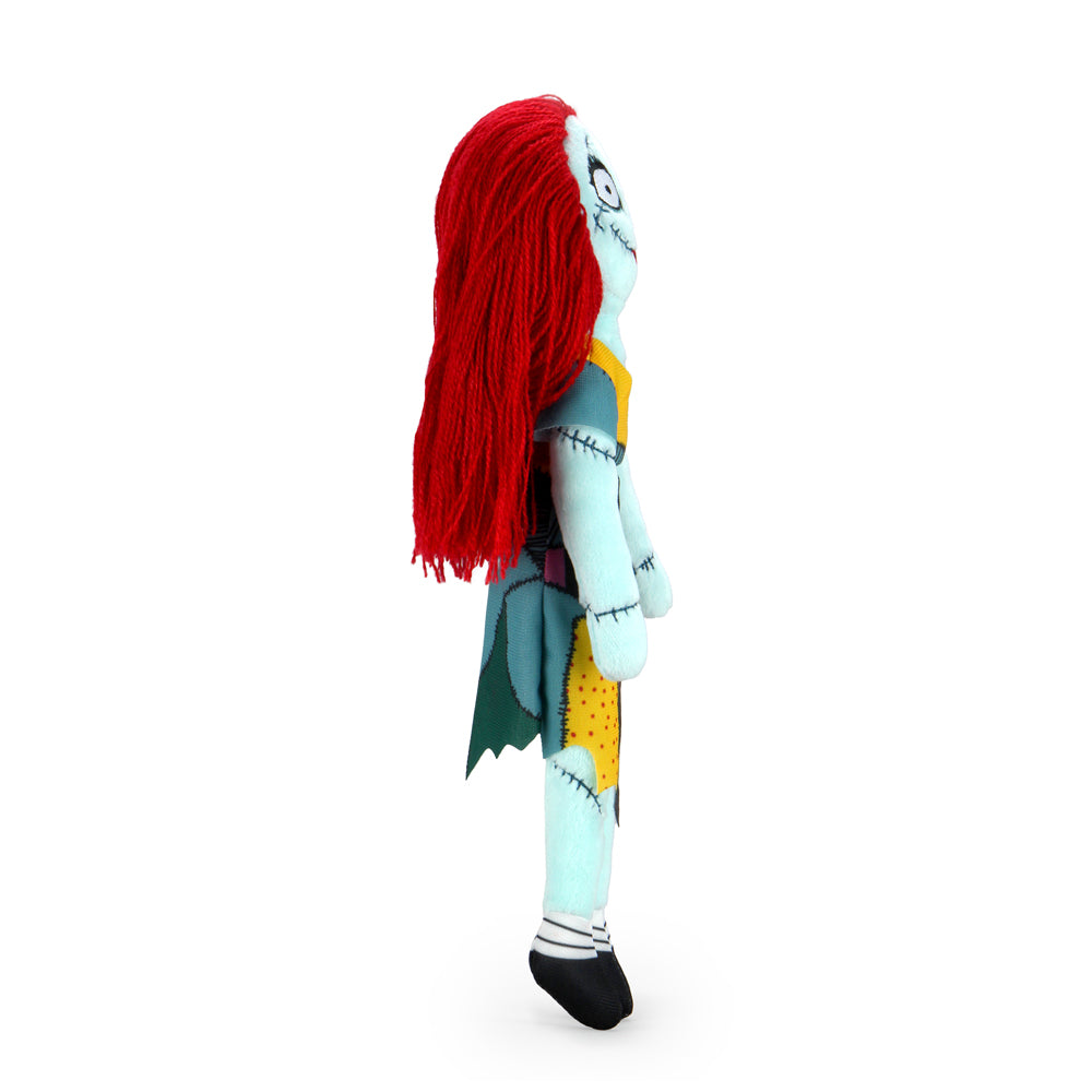 Disney Nightmare Before Christmas Sally 10-inch Phunny Plush featuring her signature stitched dress and friendly expression.