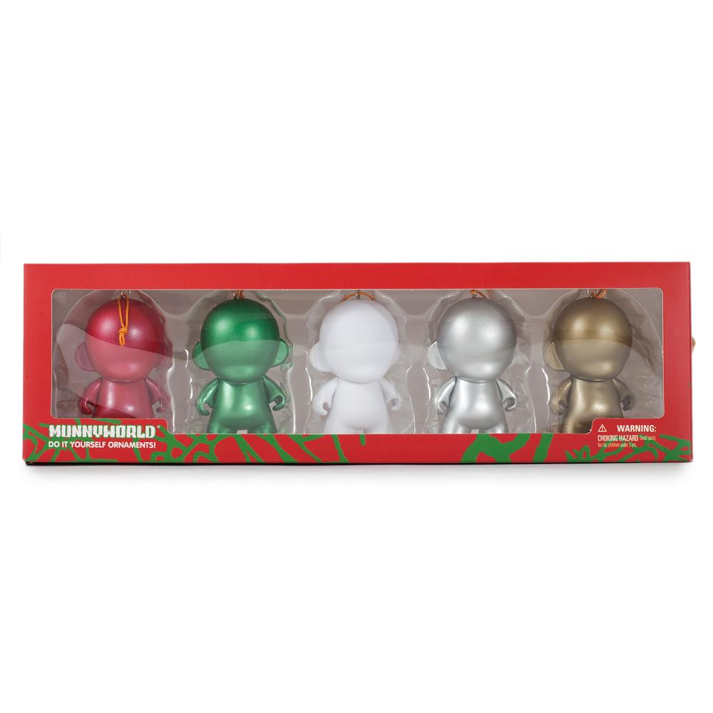 Customizable DIY MUNNY World Ornaments by Kidrobot (5-Pack) - Kidrobot - Designer Art Toys